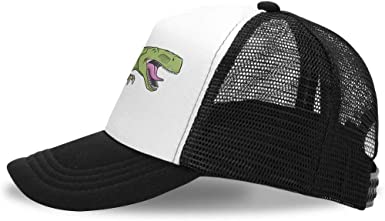 Photo 1 of KKMKSHHG The Fierce Dinosaur Youth Adjustable Mesh Hats Baseball Trucker Cap for Boys and Girls
