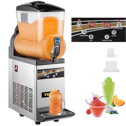 Photo 1 of *PARTS ONLY*- VEVOR Commercial Slush Machine Margarita Slush Maker 15L Frozen Drink Machine
