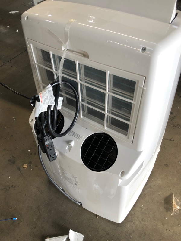 Photo 3 of ***PARTS ONLY***  Whynter ARC-12SD 12,000 BTU Dual Hose Portable Air Conditioner, Dehumidifier, Fan with Activated Carbon Filter Plus Storage Bag for Rooms up to 400 sq ft, White

