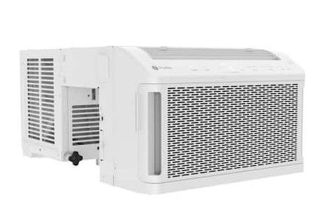 Photo 1 of 6,100 BTU 115-Volt ClearView Ultra Quiet Window Air Conditioner for Small Rooms, Full Window View, Easy Install
