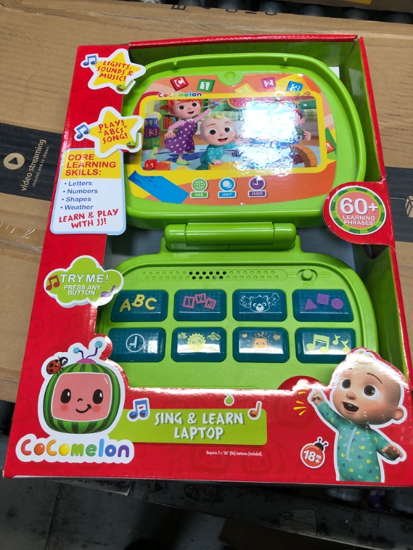 Photo 2 of Cocomelon Learning Laptop