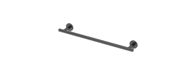 Photo 1 of Gatco Latitude II Wall Mounted Towel Bar Metal in Black, Size 2.0 H X 3.13 D in | Wayfair 4241MX
