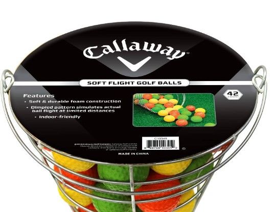 Photo 1 of BALLS INCOMPLETE
Callaway Assorted Soft Flight Golf Balls in Basket

