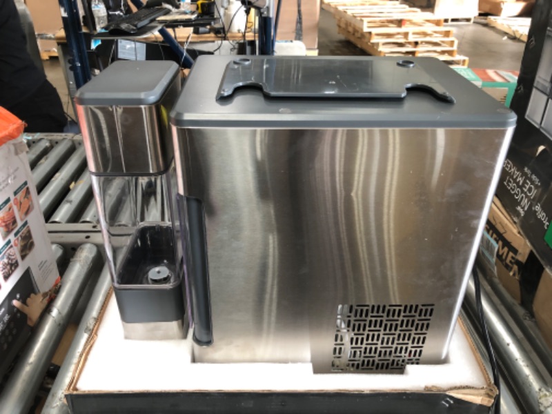 Photo 6 of ***PARTS ONLY*** GE Profile Opal | Countertop Nugget Ice Maker with Side Tank | Portable Ice Machine Makes up to 24 lbs. of Ice Per Day | Stainless Steel Finish 15.5 x 14.25 x 17.25 inches


