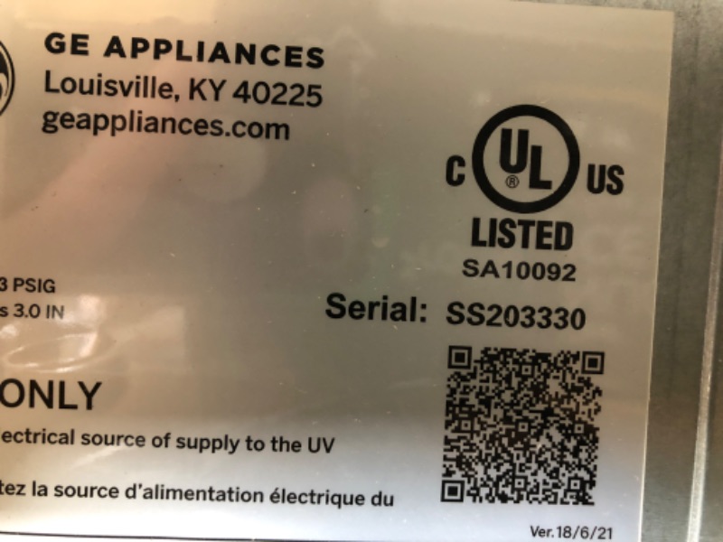 Photo 5 of ***PARTS ONLY*** GE Profile Opal | Countertop Nugget Ice Maker with Side Tank | Portable Ice Machine Makes up to 24 lbs. of Ice Per Day | Stainless Steel Finish 15.5 x 14.25 x 17.25 inches

