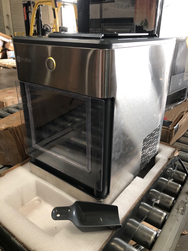 Photo 2 of ***PARTS ONLY*** GE Profile Opal | Countertop Nugget Ice Maker with Side Tank | Portable Ice Machine Makes up to 24 lbs. of Ice Per Day | Stainless Steel Finish 15.5 x 14.25 x 17.25 inches


