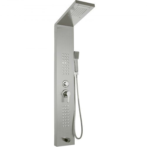 Photo 1 of 5 In1 Shower Panel Tower System Stainless Steel Commercial Waterfall Adjustable
