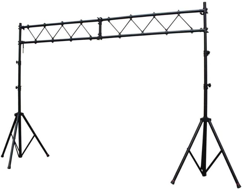 Photo 1 of **INCOMPLETE BOX 1 OF 2*- ONLY SIDE POLES*-Gator Frameworks Lightweight Aluminum Lighting Truss; Max Height 10ft 6" - 13ft width (GFW-LIGHT-LT1)
