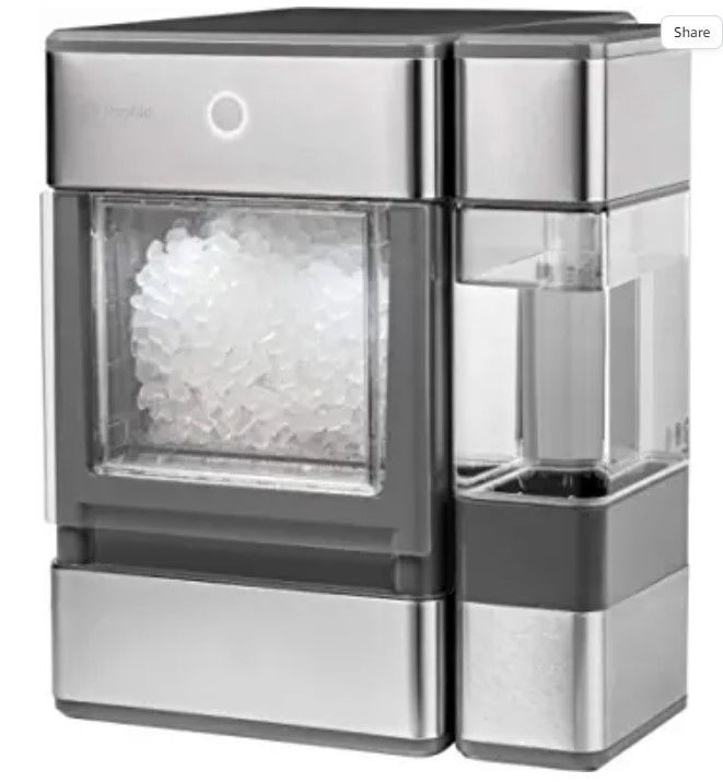 Photo 1 of (DENTED/SCRATCHED) GE Profile Opal | Countertop Nugget Ice Maker with Side Tank | Portable Ice Machine Makes up to 24 lbs. of Ice Per Day | Stainless Steel Finish
