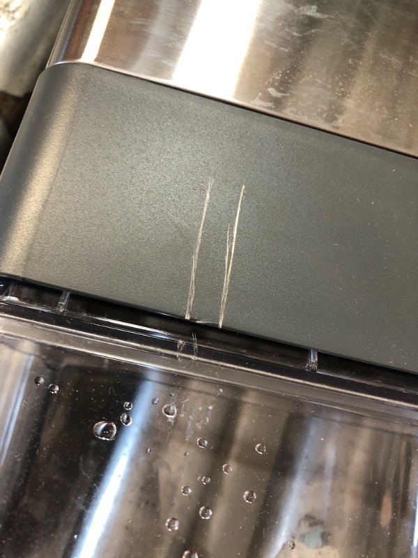 Photo 8 of (DENTED/SCRATCHED) GE Profile Opal | Countertop Nugget Ice Maker with Side Tank | Portable Ice Machine Makes up to 24 lbs. of Ice Per Day | Stainless Steel Finish
