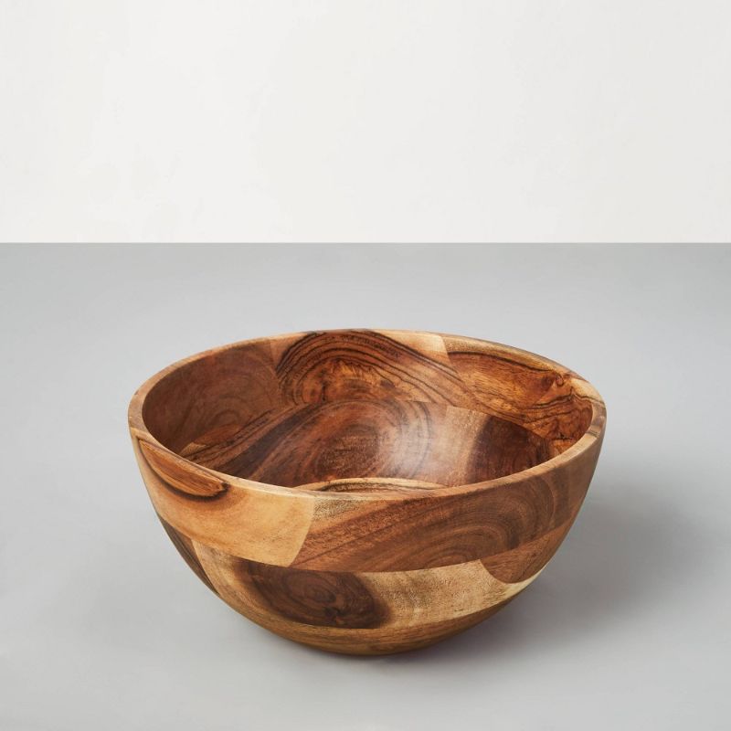 Photo 1 of Acacia Wood Serving Bowl - Hearth & Hand™ with Magnolia.
