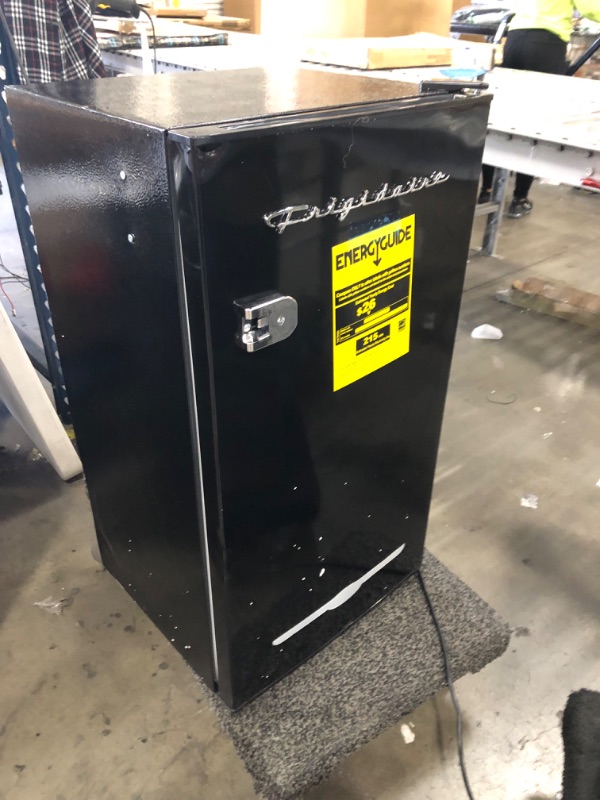 Photo 2 of ***PARTS ONLY*** Frigidaire 3.2 Cu. ft. Retro Compact Refrigerator with Side Bottle Opener EFR376, Black