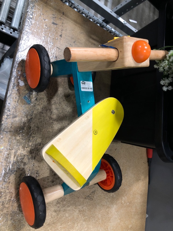 Photo 2 of B. toys Wooden Toddler Bike Smooth Rider

