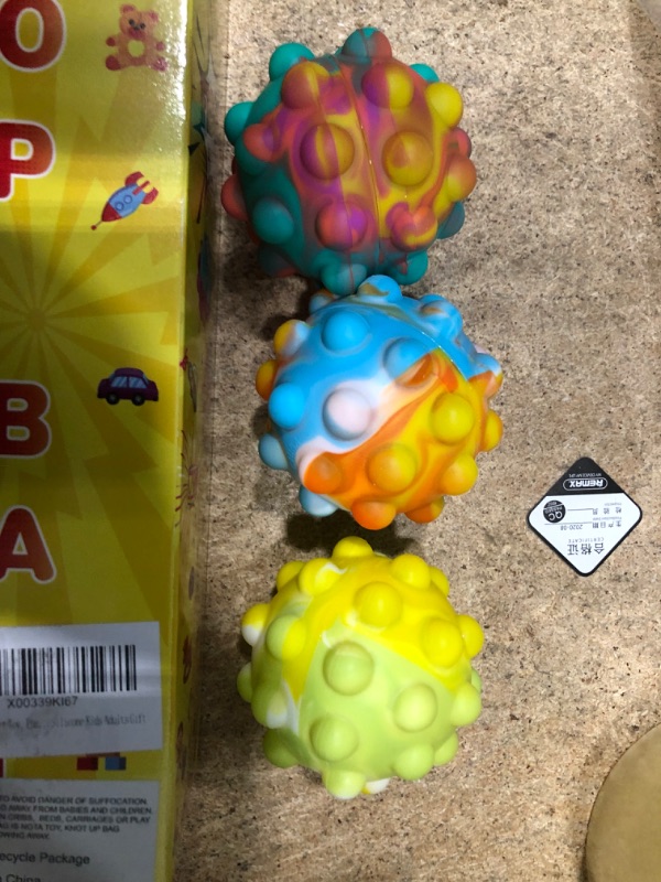 Photo 2 of 2 Pack Pop Ball Fidget Sensory Toys.