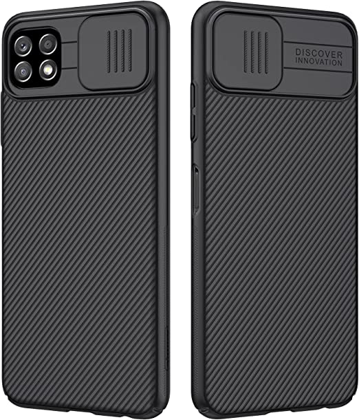 Photo 1 of for Samsung Galaxy A22 5G Case 6.6" (2021) Slide Camera Cover Phone Case Camera Protection Slide Protect Cover Lens Protection Case for Galaxy A22 5G
