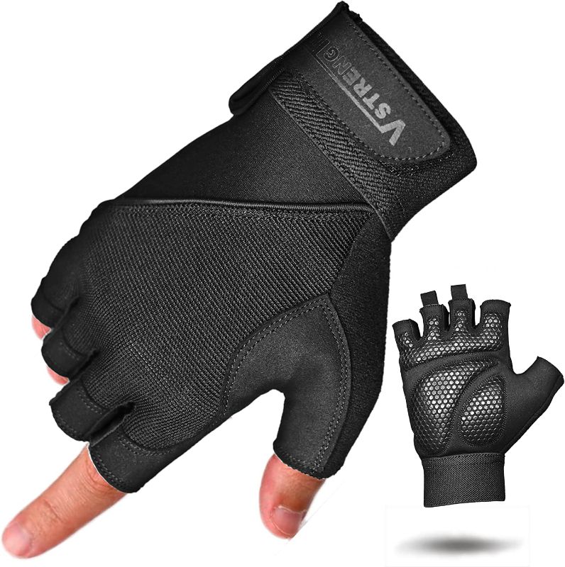 Photo 1 of 3 sets
size men small
Workout Gloves Latest Best fit for Men and Women, Modern Design for Exercise Weight Lifting, Cycling Gym Training Breathable and Snug
