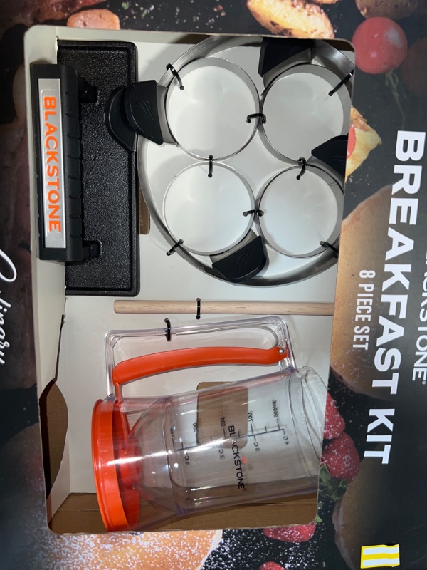 Photo 2 of Blackstone 5324 Breakfast Kit, Stainless Steel