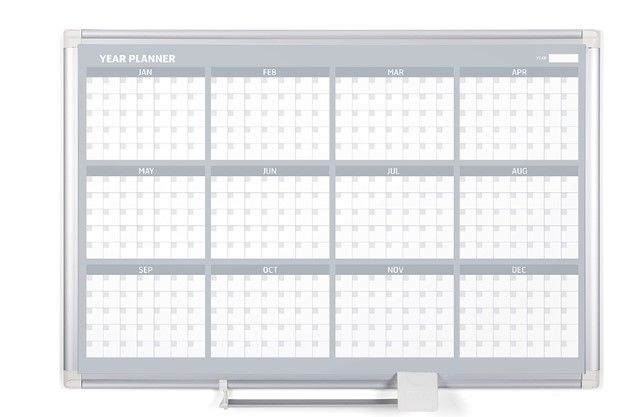 Photo 1 of 12 MONTH YEARLY MAGNETIC DRY?ERASE PLANNER