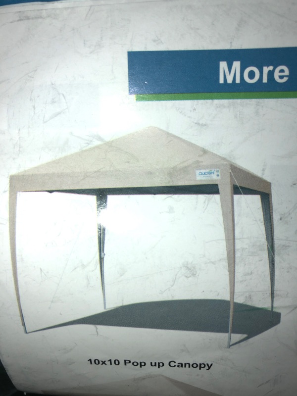 Photo 1 of 10X10 FT POP UP CANOPY -FRAME ONLY 