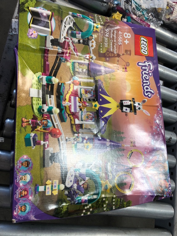 Photo 3 of LEGO® Friends Magical Funfair Roller Coaster Building Kit 41685