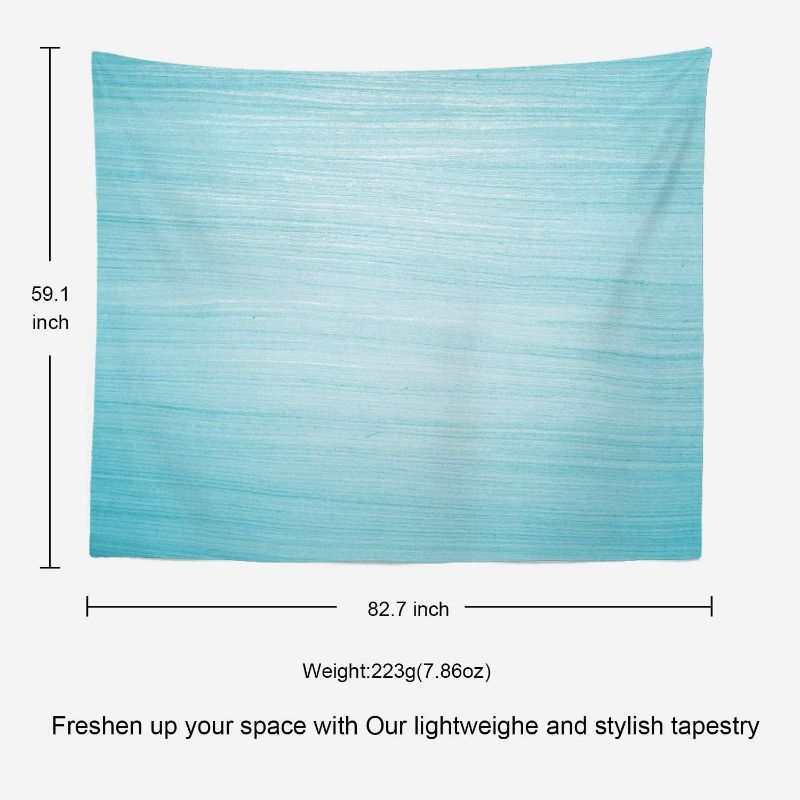 Photo 1 of (TREES) Light Blue Tapestry, Turquoise Solid Color Wall Hanging Large Tapestry Psychedelic Tapestry Decorations Bedroom Living Room Dorm(59.1 x 82.7 Inches,
(NOT ACTUAL PHOTO)