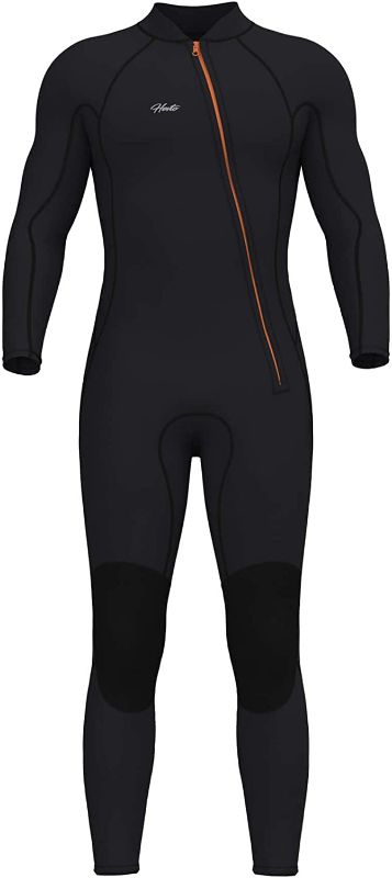 Photo 1 of Hevto Wetsuits Men 3/2mm Neoprene Diving Surfing Swimming Full Suits in Cold Water Keep Warm for Water Sports
XXL