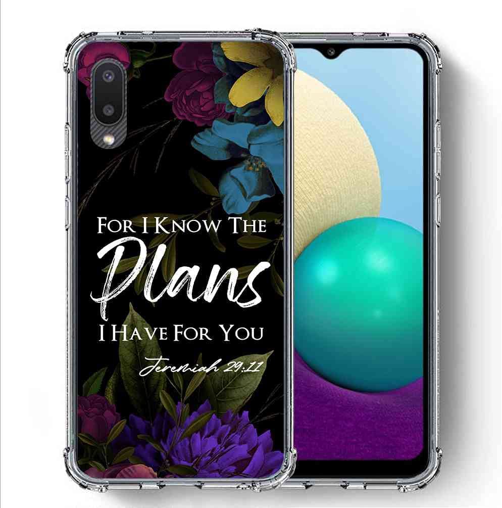 Photo 1 of 
SuperbBeast for Samsung Galaxy A02 Case, Galaxy M02 Case [Jeremiah 29:11 for I Know The Plans I Have for You] Ultra Slim Thin Protective Case Cover/Reinforced Corner