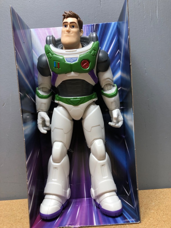 Photo 4 of 2 PACK** Disney Pixar Lightyear Large 12 Space Ranger Alpha Buzz Lightyear Action Figure + Stain (My Hero Academia) 5" Figure