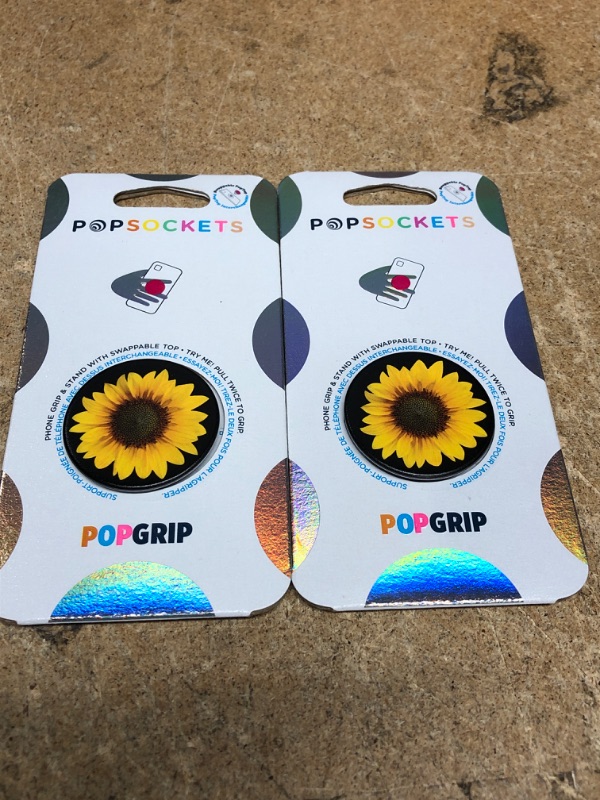 Photo 2 of 2 PACK** PopSockets PopGrip Cell Phone Grip & Stand