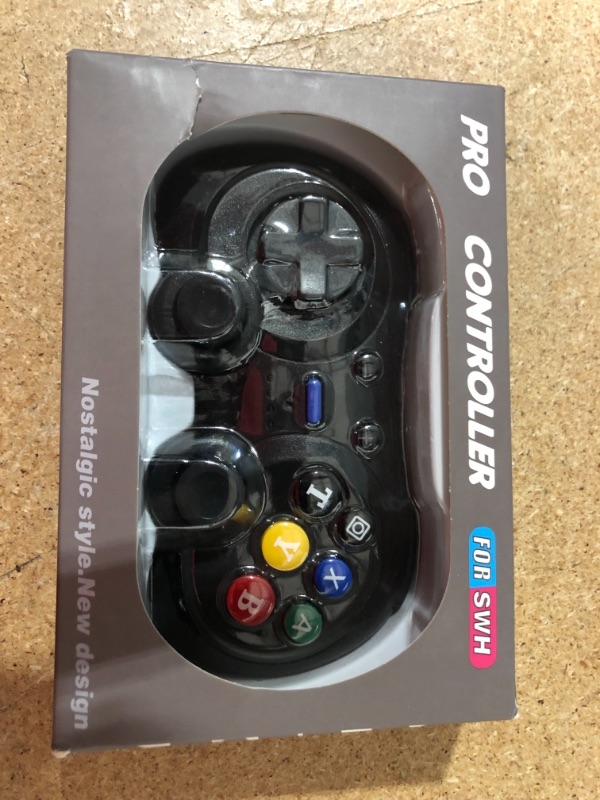 Photo 2 of Switch Pro Controller for Switch Lite, Wireless Controller Support Turbo/Motion/Vibration/Screenshot, Remote Joypad Controller with Retro Mini Design
