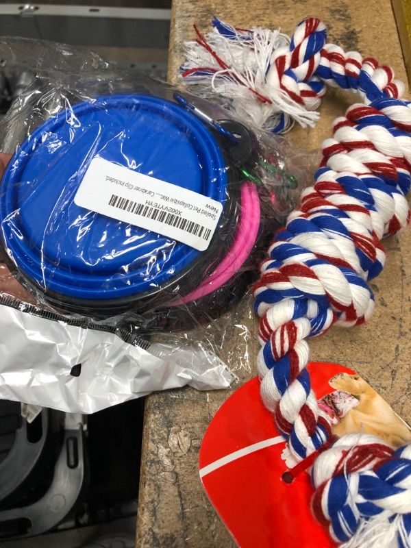 Photo 1 of 4 portable dog bowls/ dog toy
