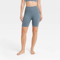 Photo 1 of Women's High-Rise Seamless Bike Shorts 6" - JoyLab™, Small