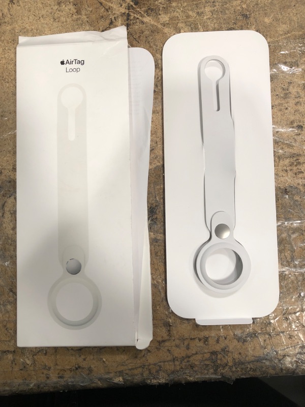 Photo 2 of Apple - Airtag Loop - White, (AirTag is sold separately)