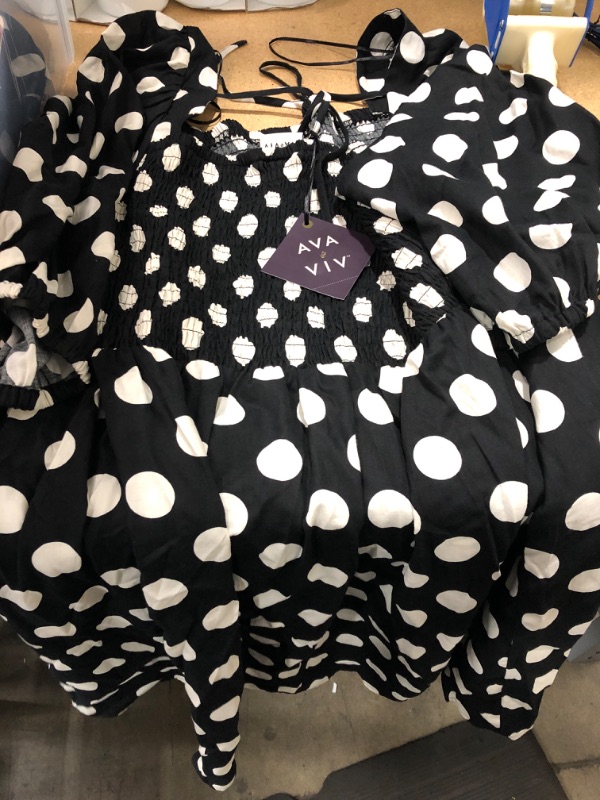 Photo 1 of Ava Viv Polka Dot Romper 3XL 