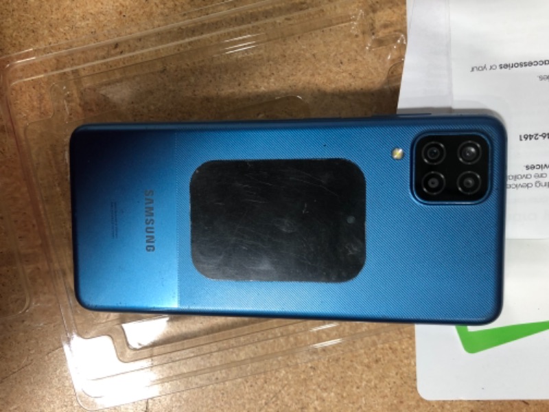 Photo 3 of Cricket Prepaid Samsung Galaxy A03s (32GB) Phone - Blue

