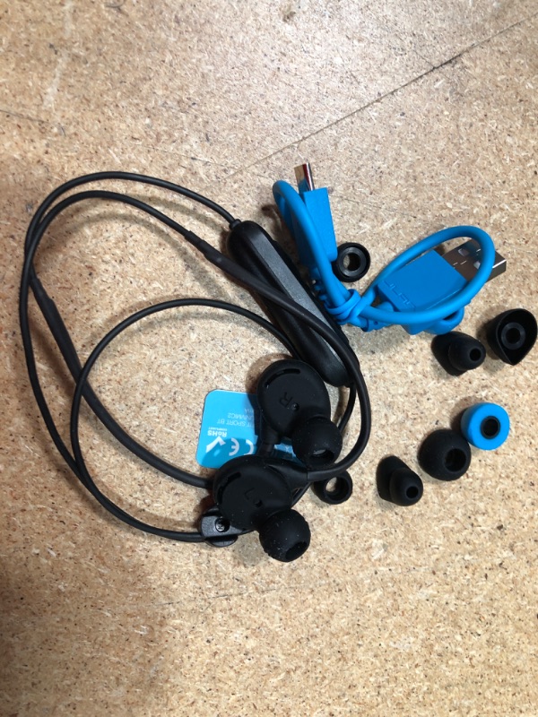 Photo 2 of JLab 2.0 Fit Wireless Sport Earbuds - Blue