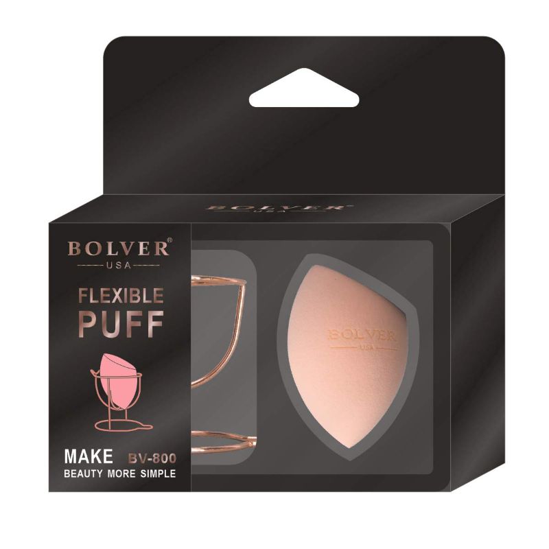 Photo 1 of 2 PACK - BOLVER Makeup Sponge Beauty Blending Sponge, flexible PUFF and Flawless for makeup foundations, powders, and creams. In addition; provided with a stylish...
