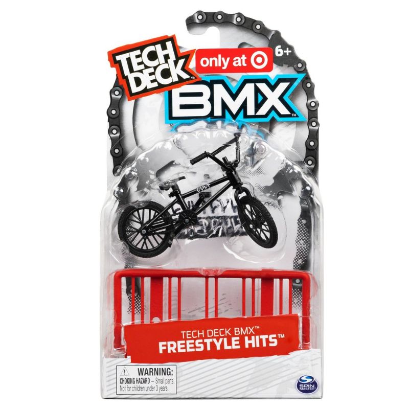 Photo 1 of (2 TOY BUNDLE) Tech Deck BMX Freestyle Hits Cult Bikes - Black +Space Jam a New Legacy S2 Figure Single Pack 