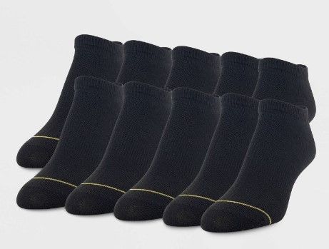 Photo 1 of All Pro by Gold Toe Women's Lightweight 10pk No Show Athletic Socks - SIZE 4-10  + Women's 6pk Low Cut Socks - a New Day™ White One Size (MISSING 3 PAIRS) + 2 PAIRS NO SHOW SOCKS