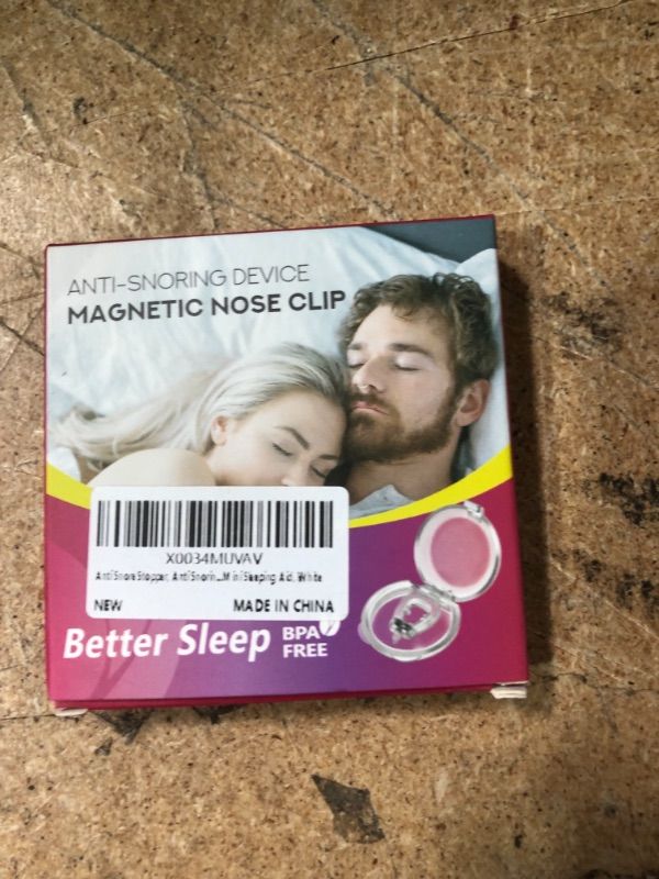 Photo 1 of Anti-Snoring Device/Magnetic Nose Clip, 4 in a pack  