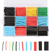 Photo 1 of 560 Pcs Heat Shrink Tubing Kit, 2:1 Shrink Wrap Tube 8 Sizes with Storage Case for Electric Wire Cable Wrap Insulation Wra
