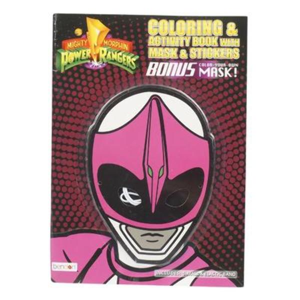 Photo 1 of 2 power Rangers 2328568 Pink Mask Coloring Book -