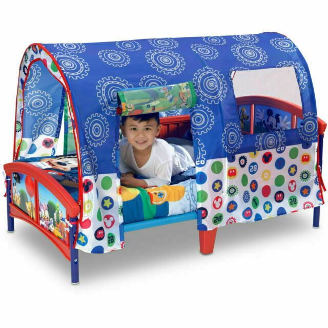 Photo 1 of Delta Children Mickey Mouse Toddler Tent Bed (BB86950MM-1051)
