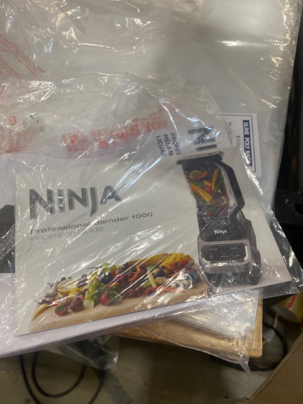 Photo 6 of ***PARTS ONLY*** Ninja Professional Blender 1000w Bl610 - Target