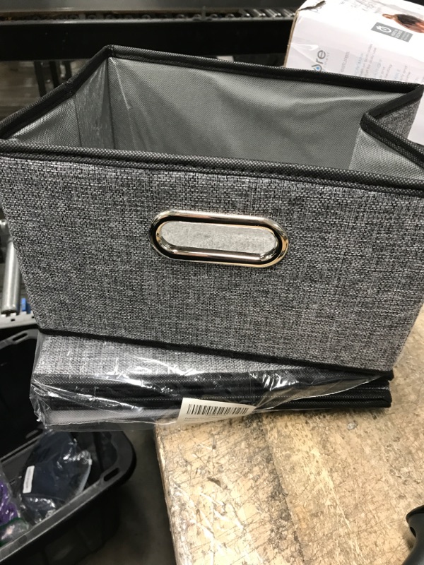 Photo 1 of 3  Small  vinyl boxes 