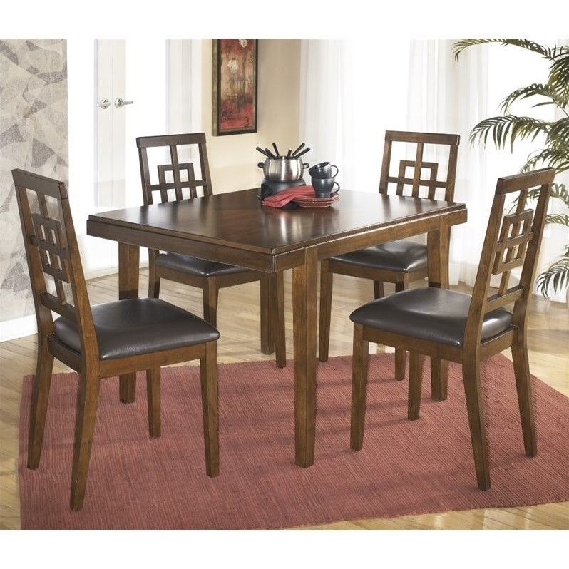 Photo 1 of **USED**
Ashley Cimeran 5 Piece Rectangular Dining Set in Medium Brown
