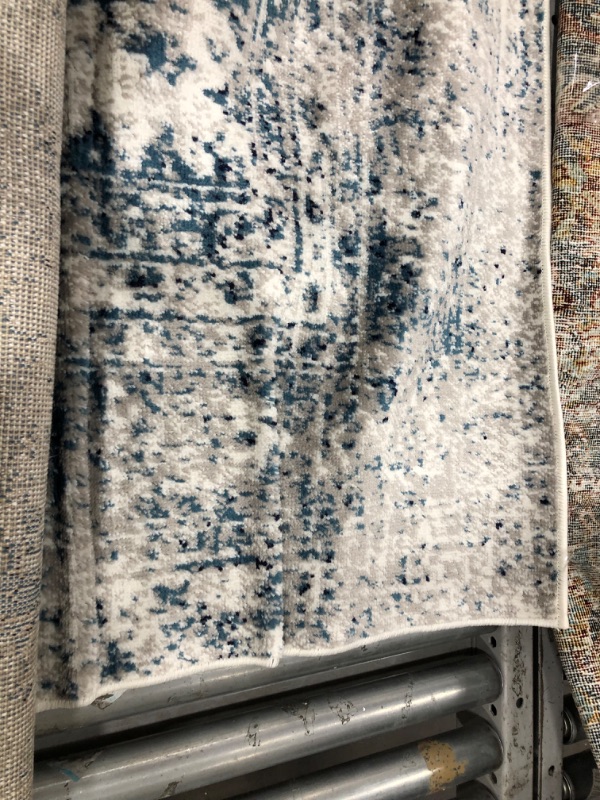 Photo 4 of **USED-NEEDS CLEANING**
Abbie & Allie Rugs Monte Carlo Mnc-2313 Sky Blue 7'10" X 10'3" Area Rug
