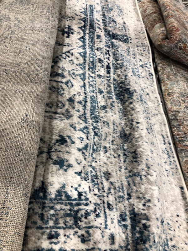 Photo 3 of **USED-NEEDS CLEANING**
Abbie & Allie Rugs Monte Carlo Mnc-2313 Sky Blue 7'10" X 10'3" Area Rug
