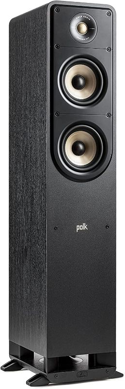 Photo 1 of **UNABLE TO TEST-MISSING CABLE-MISSING NOTTOM STANDS **
Polk Signature Elite ES50 Tower Speaker 