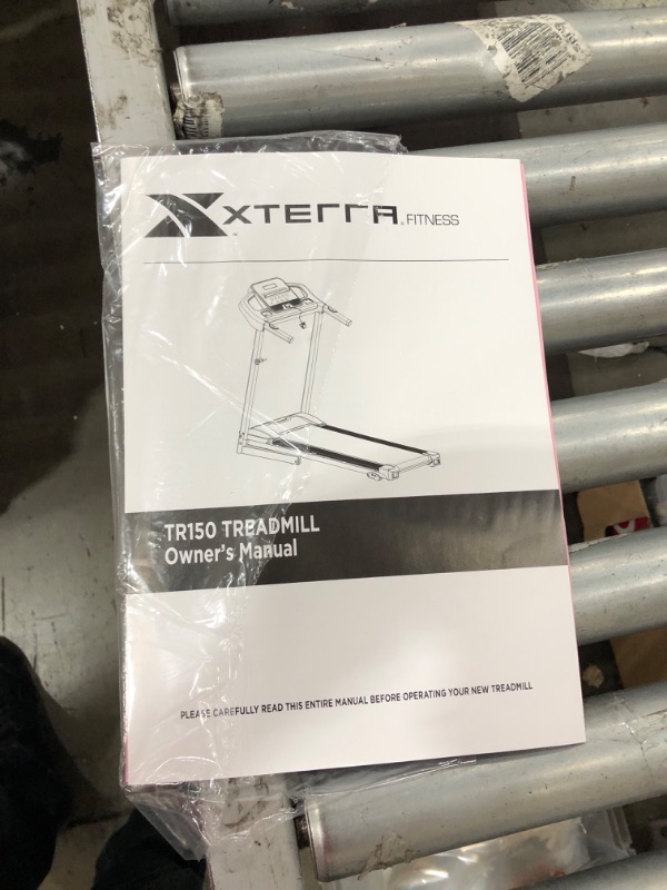 Photo 3 of **OPENED**
Xterra Fitness Tr150 Treadmill / Folding 16" X 50" Running Surface /5" LCD Display Black - 16004801500
